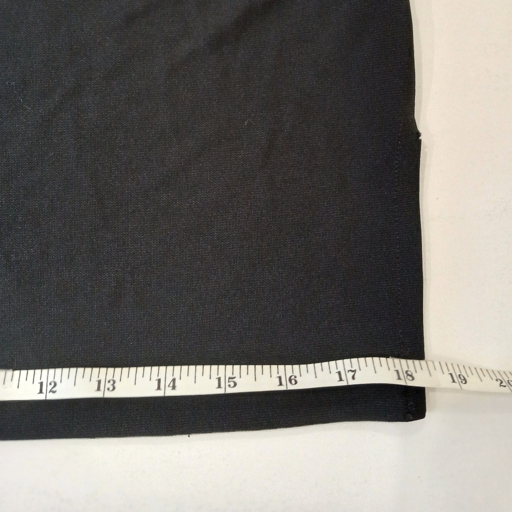 LAUNDRY BLK Jersey Knit Collared Bodycon Dress Sz 8 EUC - Picture 12 of 16